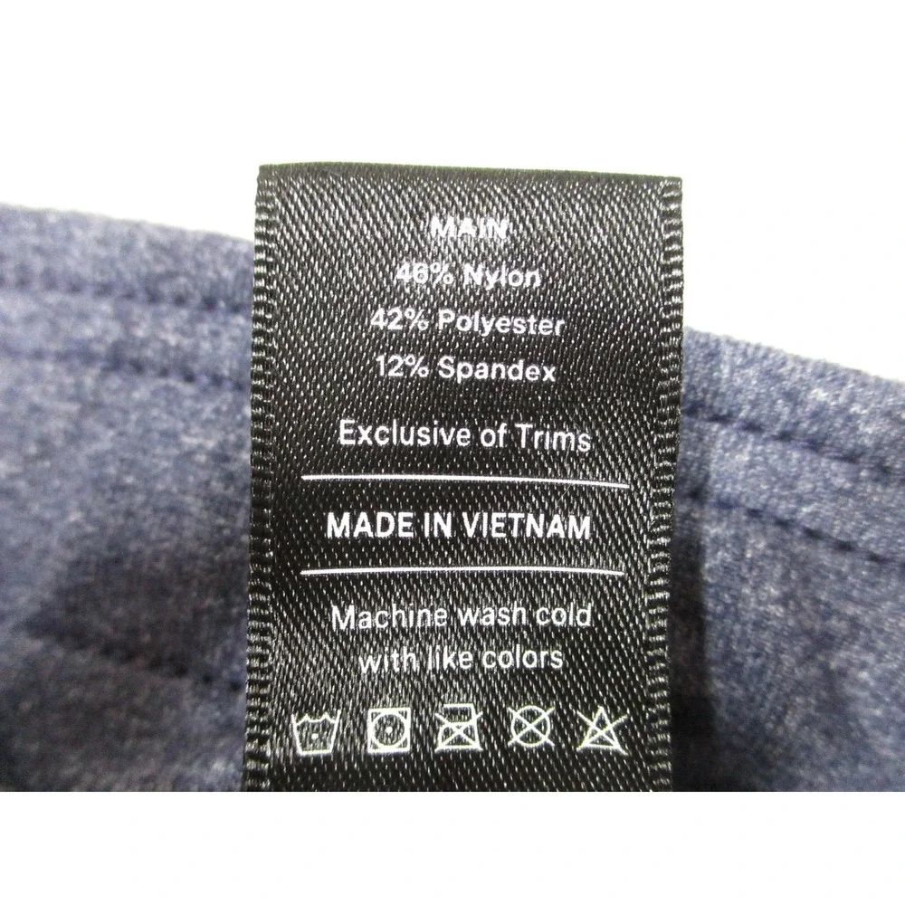 Public Rec Pants Mens 36x30 Blue‎ Knit Joggers Sweatpants Stretch Zip Pockets